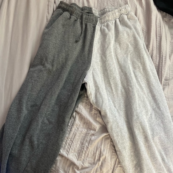 pacsun two tone sweatpants - Picture 1 of 1